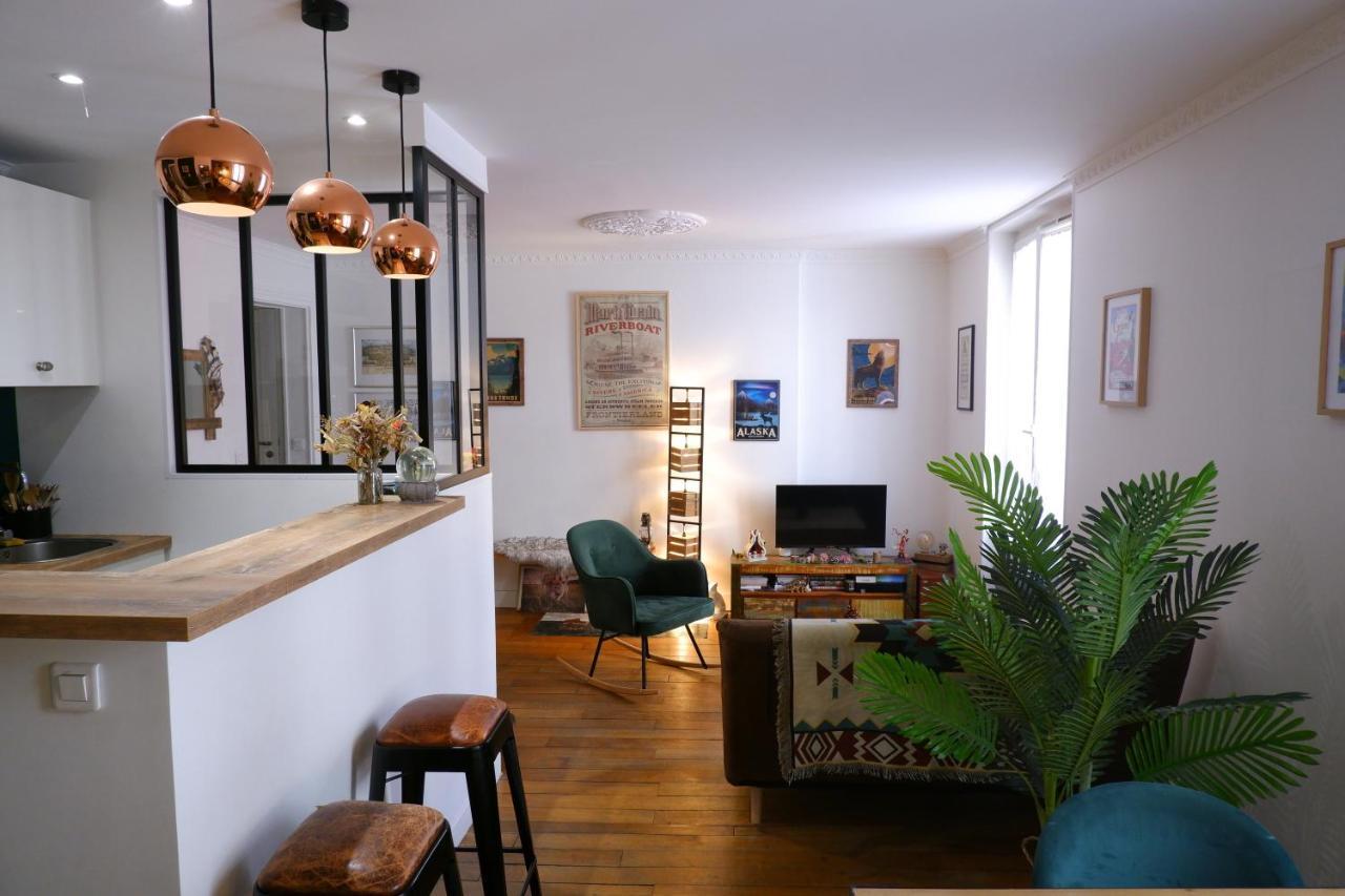 Cosy Magical Flat Apartman Párizs Kültér fotó