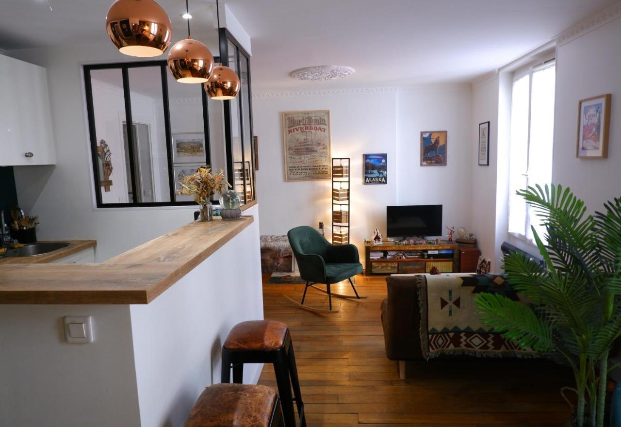Cosy Magical Flat Apartman Párizs Kültér fotó